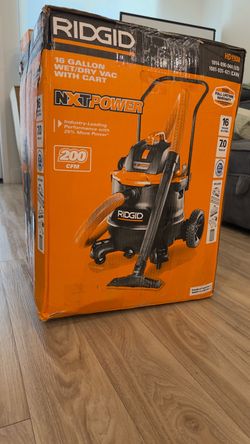 RIDGID VAC WET AND DRY 16 gallons
