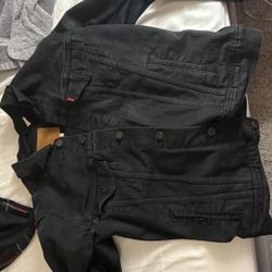 Levi, Black Medium, Jean Jacket
