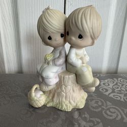 PRECIOUS MOMENTS : Love One Another, 1978, Very Vintage, Figurine