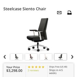 Steelcase Siento Executive Chair- Desk Office Gaming Chair