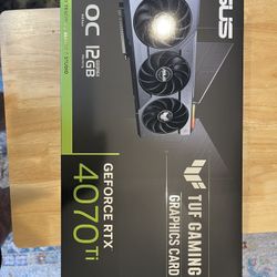 NVIDIA GeForce RTX4070TI With Original Packaging 