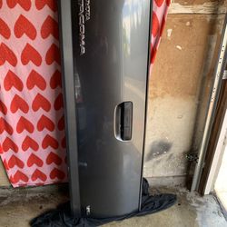 Toyota Tacoma tailgate gray