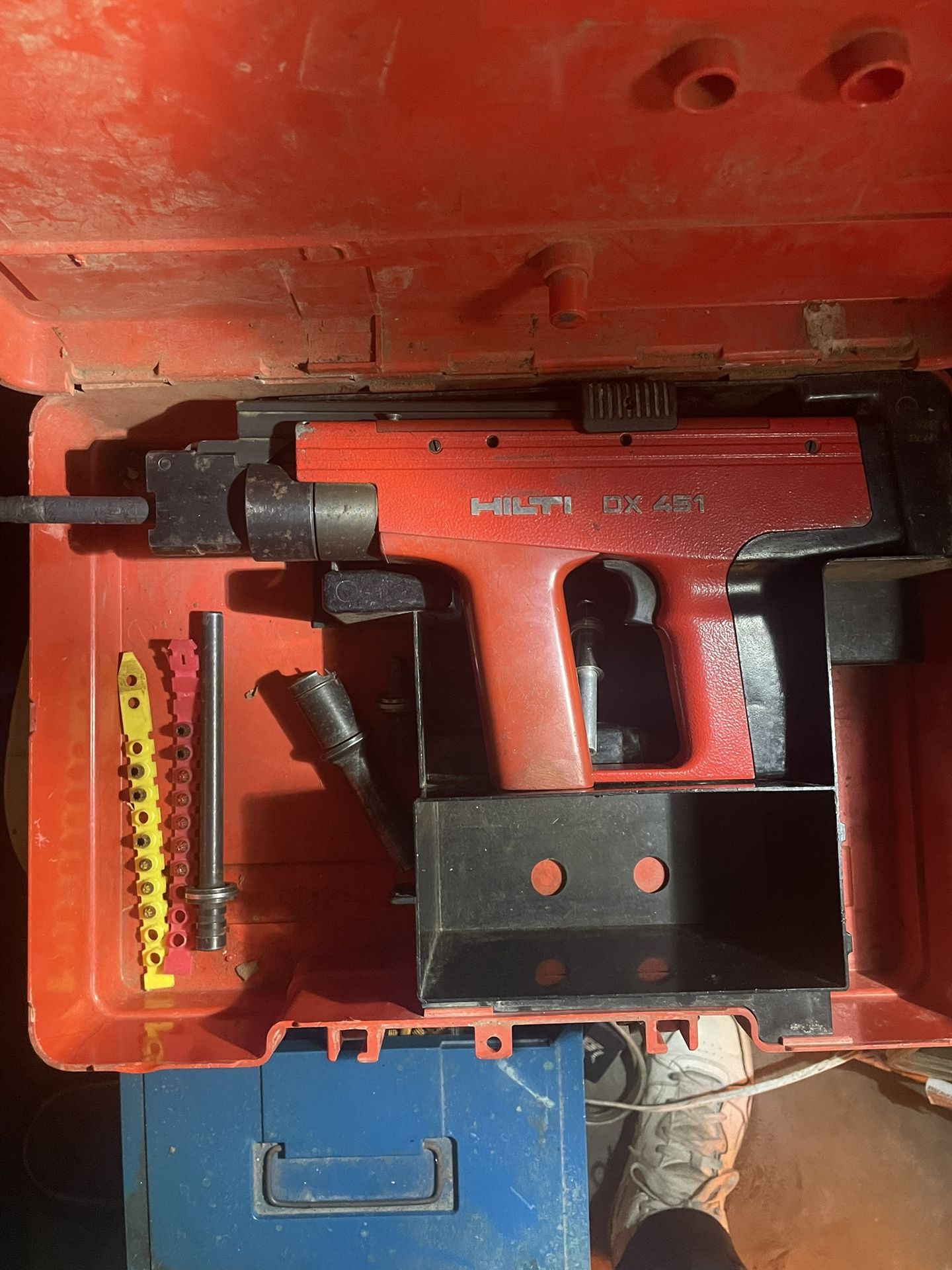 HILTI DX 451 Powder Actuated Tool, Nail Gun, Nailer, Piston Drive