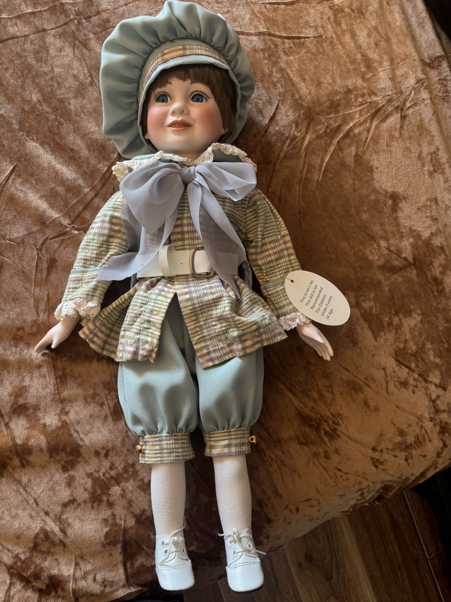 Vintage Christoper Porcelain Doll 