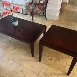 Coffee Table With End Table