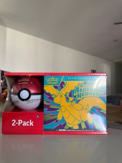 2-pack with the Ascended Heroes Elite Trainer Box and Poké Ball!
