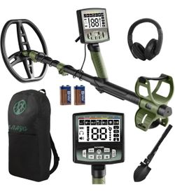 Professional Metal Detector for Adults,12" IP68 Waterproof Search Coil with LCD Backlight,5 Modes Gold Detector,Advanced DSP Chip&High Accuracy System