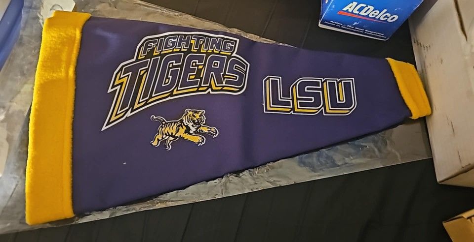 Lsu Tigers Felt Mega Phone Cover Great For Man Cave