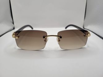 Cartier Glasses Rimless(Brown)Buffs
