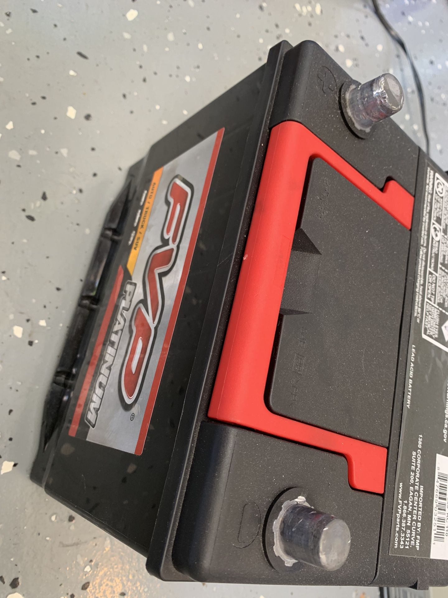 FVP Platinum battery P86 auto car hybrid Like New