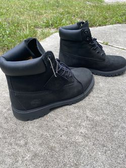 Black 100% water proof timberlands