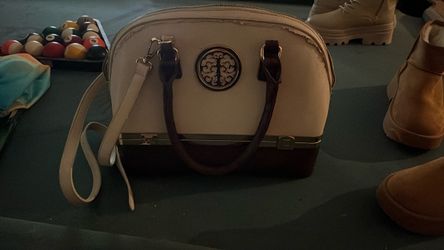 Dome Satchel Handbag with Crossbody Strap