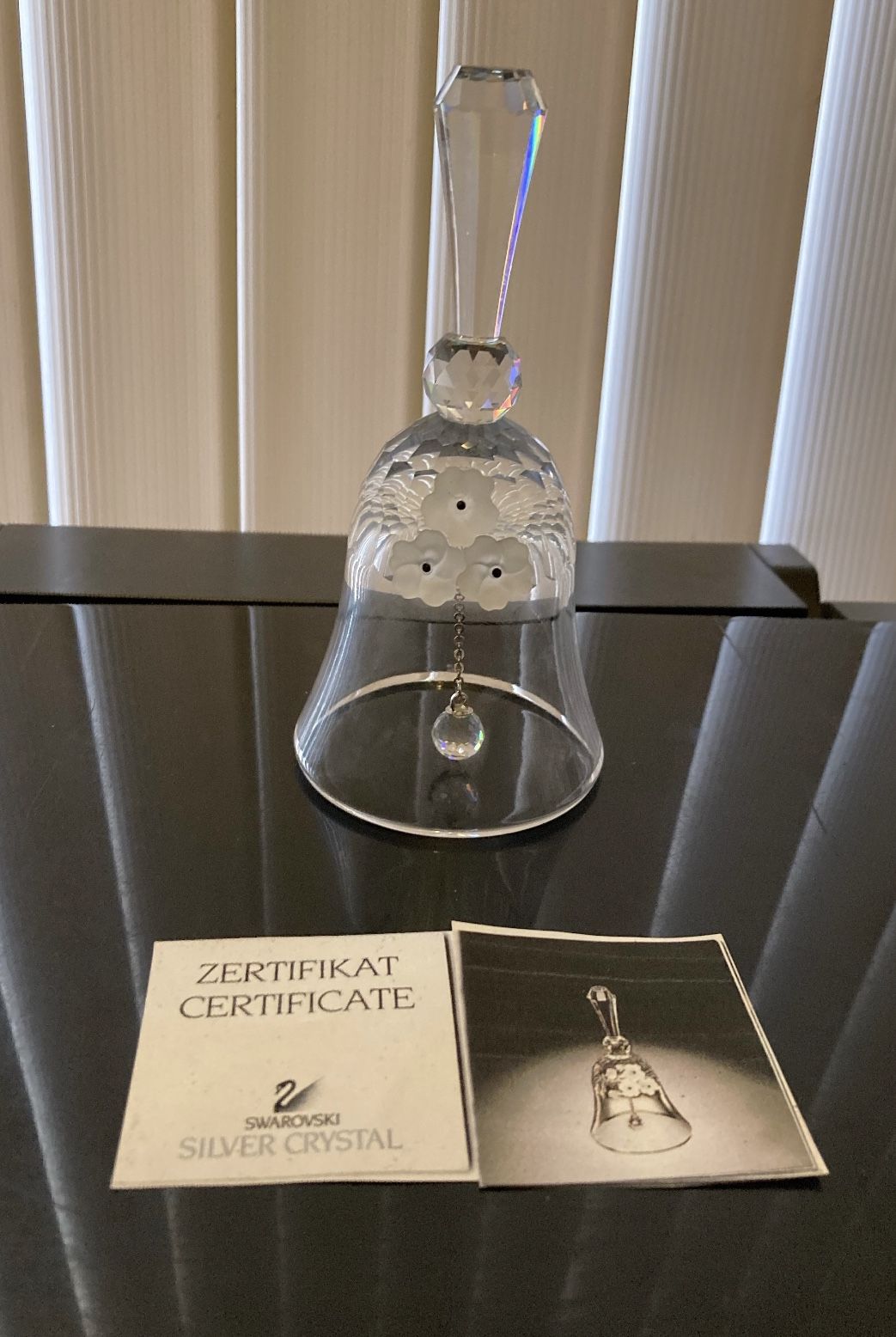 Swarovski Figurine: 013918 Table Bell Medium, Size