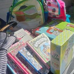 Girls Books. All Bew.  All For 12 