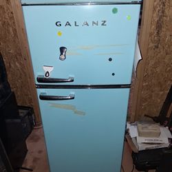 Galanz Baby Blue Fridge