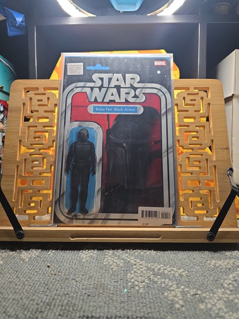 Star Wars: War of the Bounty Hunters Alpha #1 Action Figure Cover