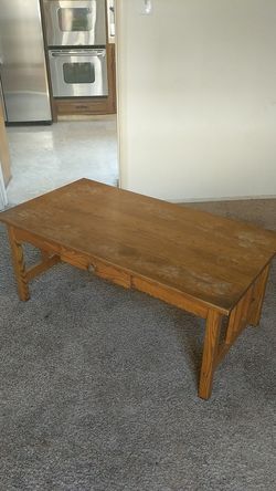 Antique coffee table