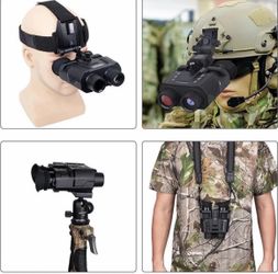 3D Digital Infrared Night Vision Goggles Head-Mounted Night Vision Device