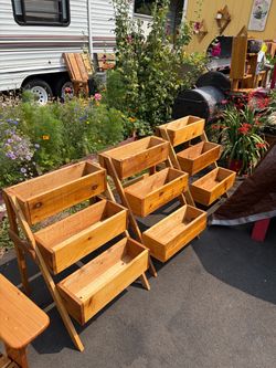 Three tier herb garden