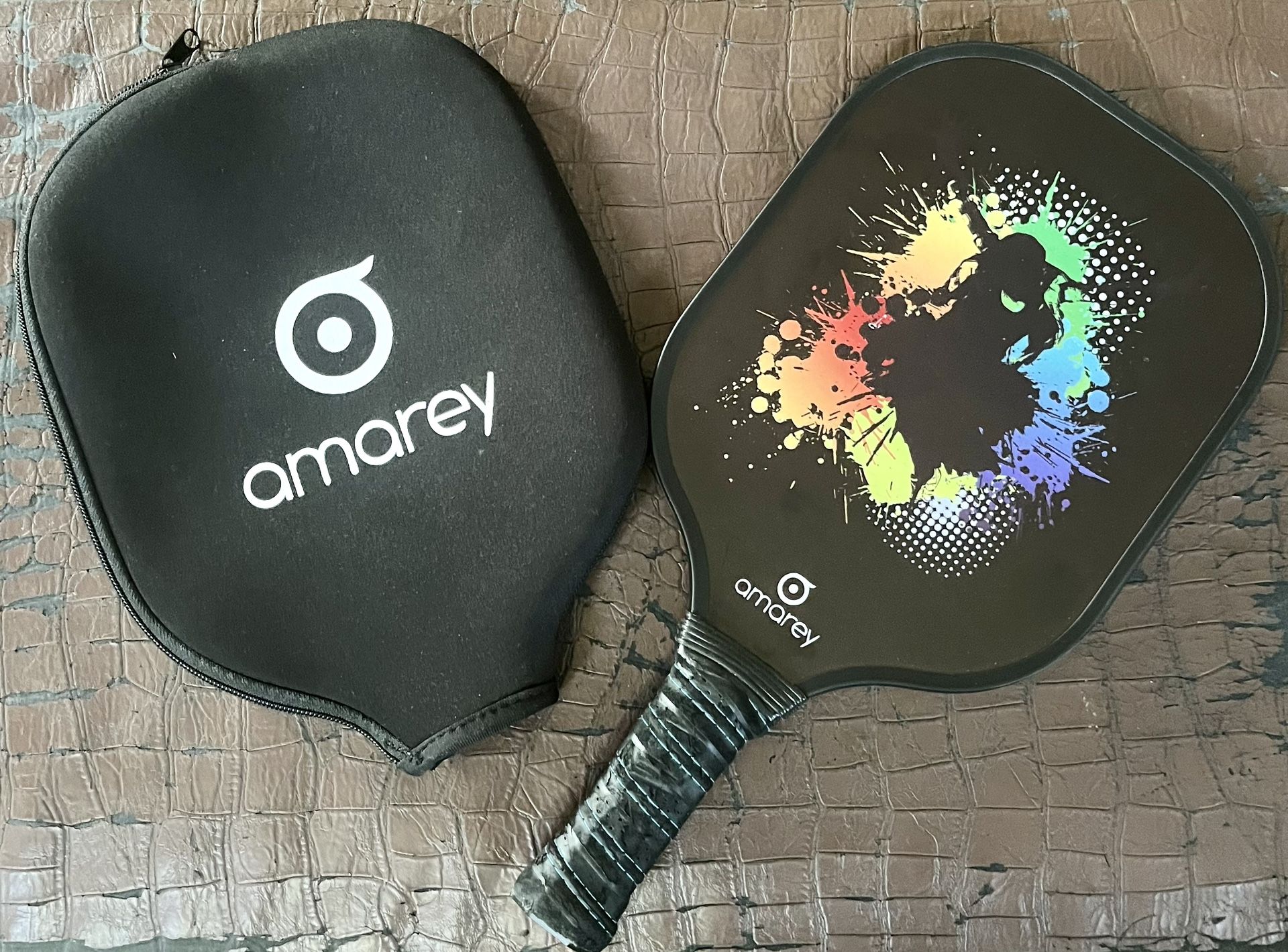 Amarey Pickleball Paddle -- Graphite -- USAPA Approved