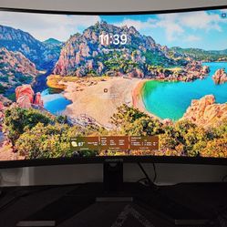 Gigabyte G32QC A Gaming Monitor (32" 165Hz 1440P Curved)