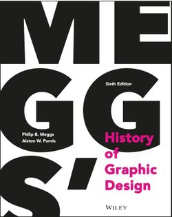 Meggs’ History of Graphic Design 6th edition book