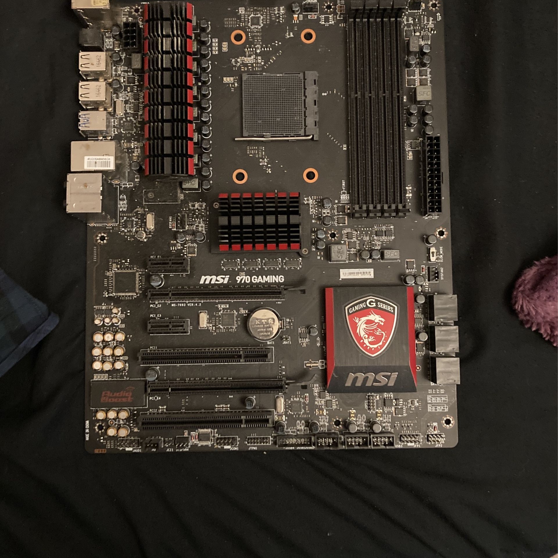 Msi Gaming Msi 7693 Motherboard Ms 7693 Msi 970 Gaming Cpu Support