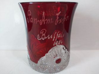EAPG Antique Ruby Glass