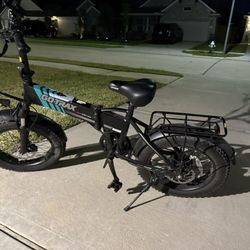 Gotrax Z4 Pro Folding Fat Tire Electric Bike