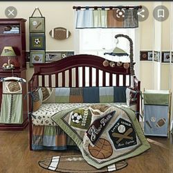 Cocalo Sports Fan 6 Piece Nursery Bedding