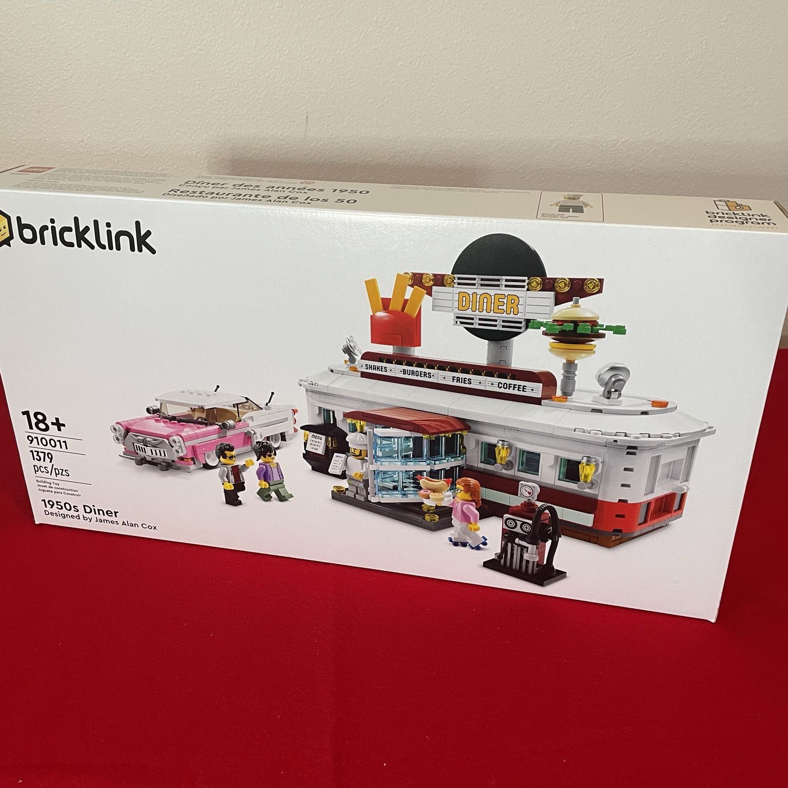 LEGO Bricklink Designer Program 1950s Diner (910011) - New for 