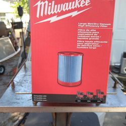 New Milwaukee Vac Filter 