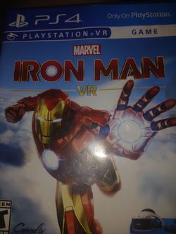 Iron man VR Playstation game