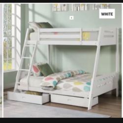 Bunk Bed Full And Twin Not Including Mattress 
