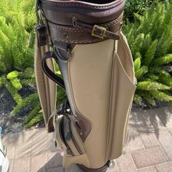 Hogan classic golf cart bag  With shoulder strap and club dividers 