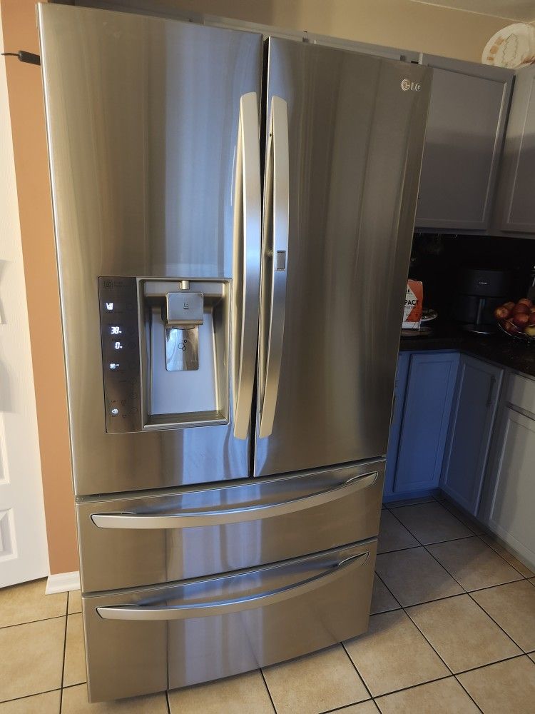 Broken LG LMX30995ST/01 Refrigerator — For Repair or Parts — $200 OBO