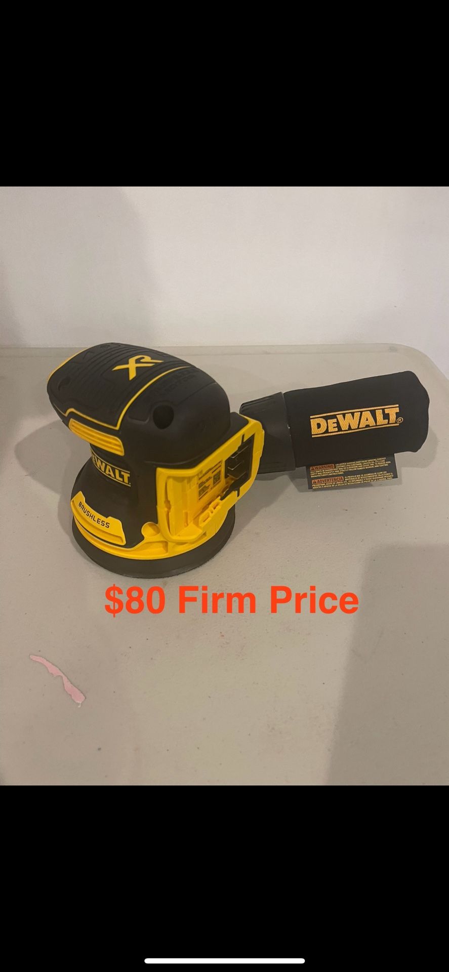 Dewalt Sander  Brushless 20v. $ 80 Firm Price 🔥🔥