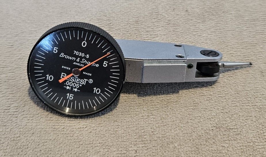 Brown & Sharpe (contact info removed)-5 BesTest Dial Test Indicator, .030" Range, .0005"