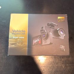 1080p Dual lens dash Cam (front And Interior) with G Sensor