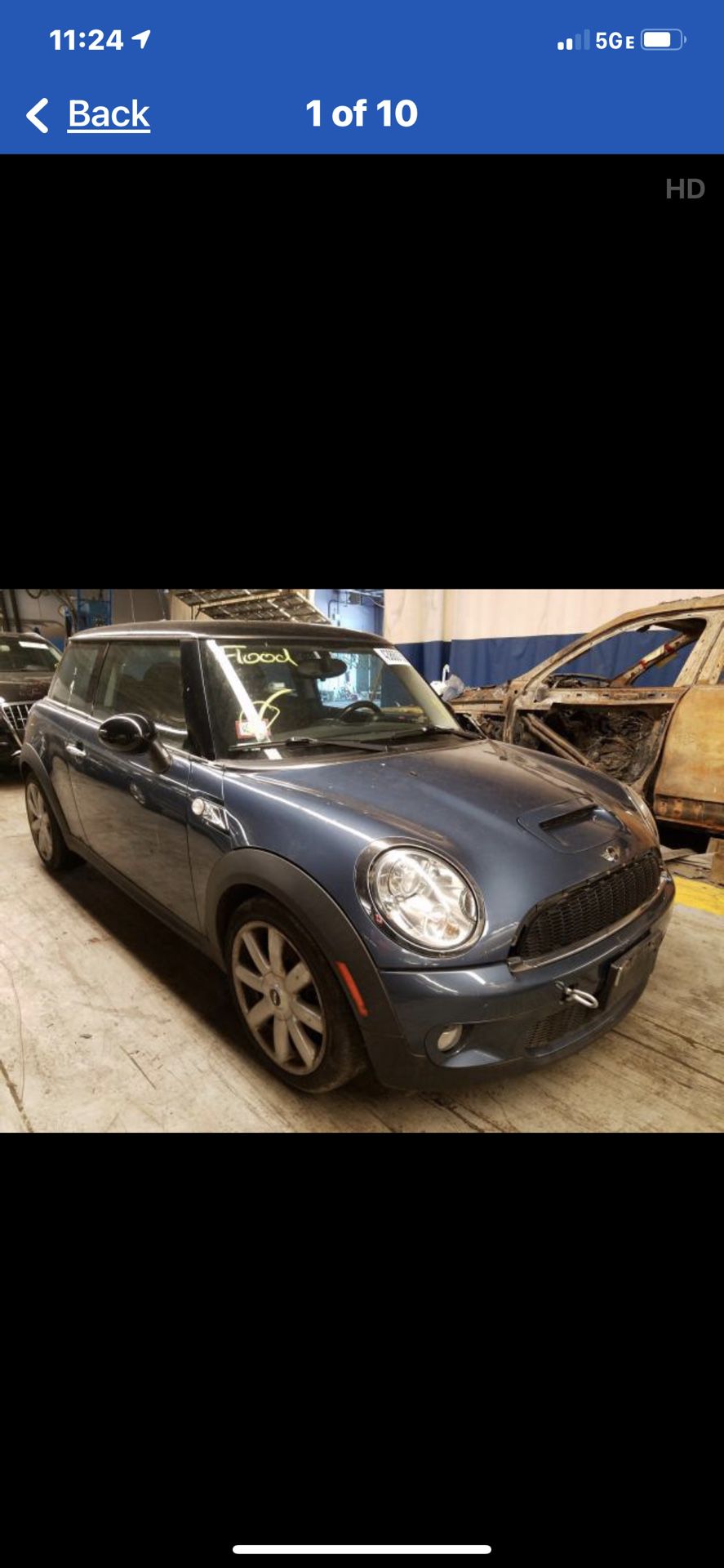 Parting out 2009 Mini Cooper S