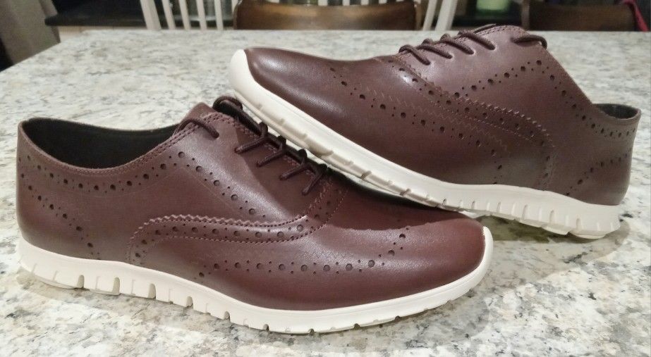 100% AUTHENTIC Women’s Cole Haan ZERO GRAND Comfort Oxford leather Shoes Size 9B BRAND NEW $40