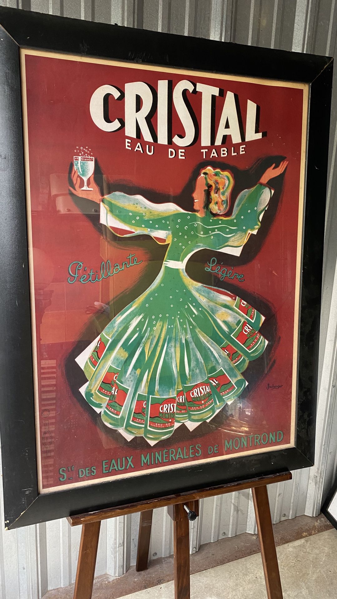 Vintage cristal poster repo