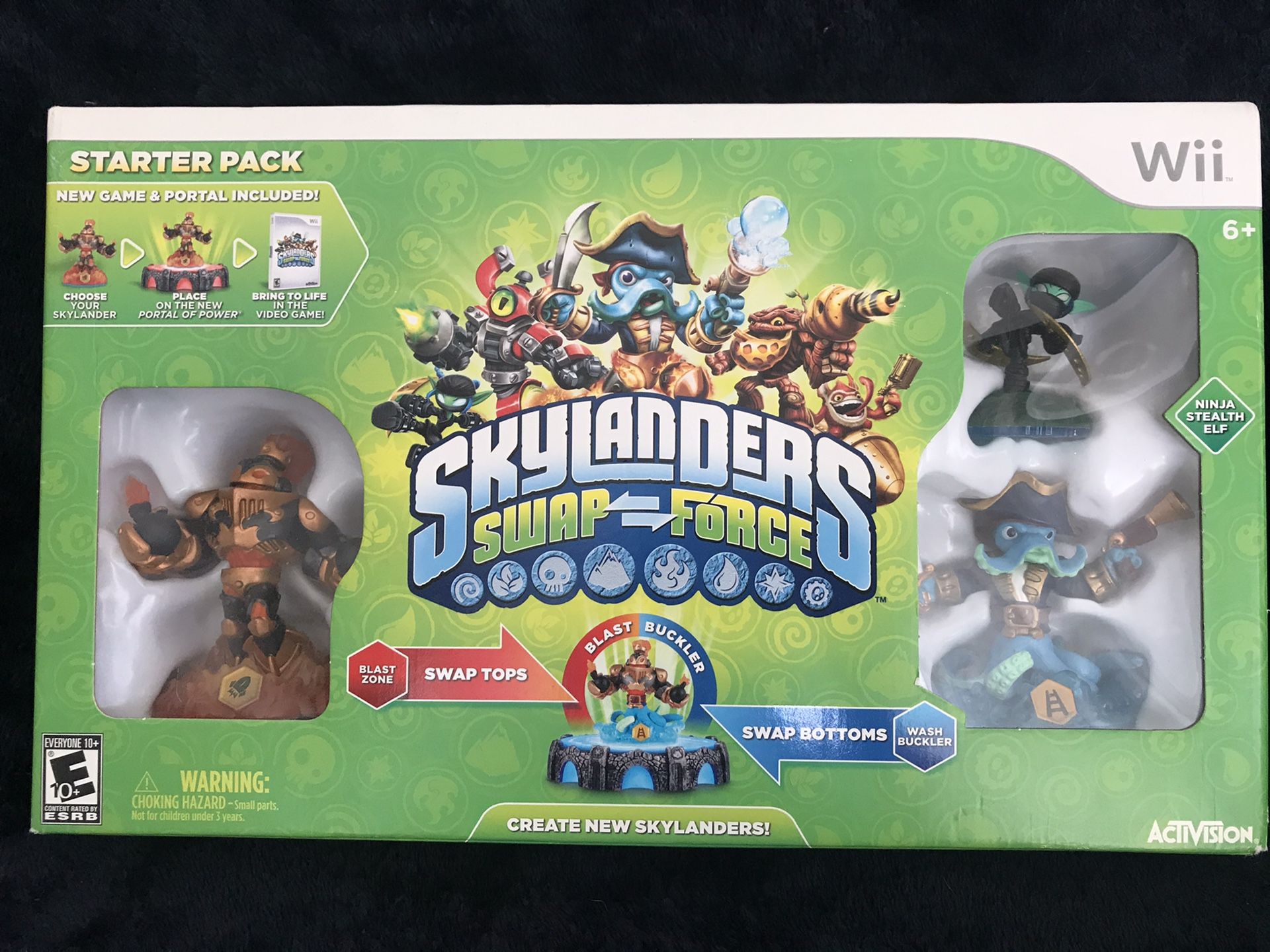 New Nintendo Wii / Wii U Skylanders Swap Force