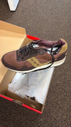 Saucony Shadow 5000 Brown Gold Sneakers