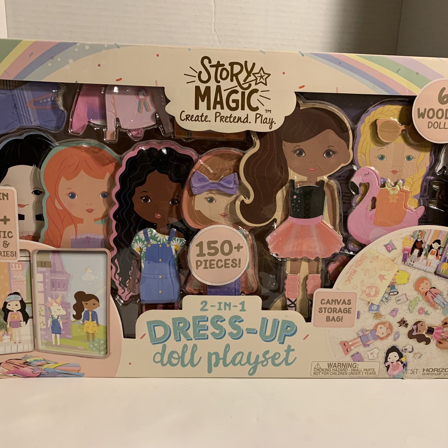 NEW Story Magic 2-in-1 Dress-Up Doll Playset for Sale in Raytown, MO -  OfferUp
