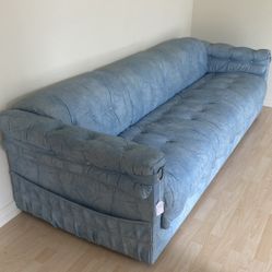 Blue Vintage Couch