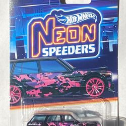 Hot Wheels Datsun 510 Wagon – Neon Speeders – Sealed