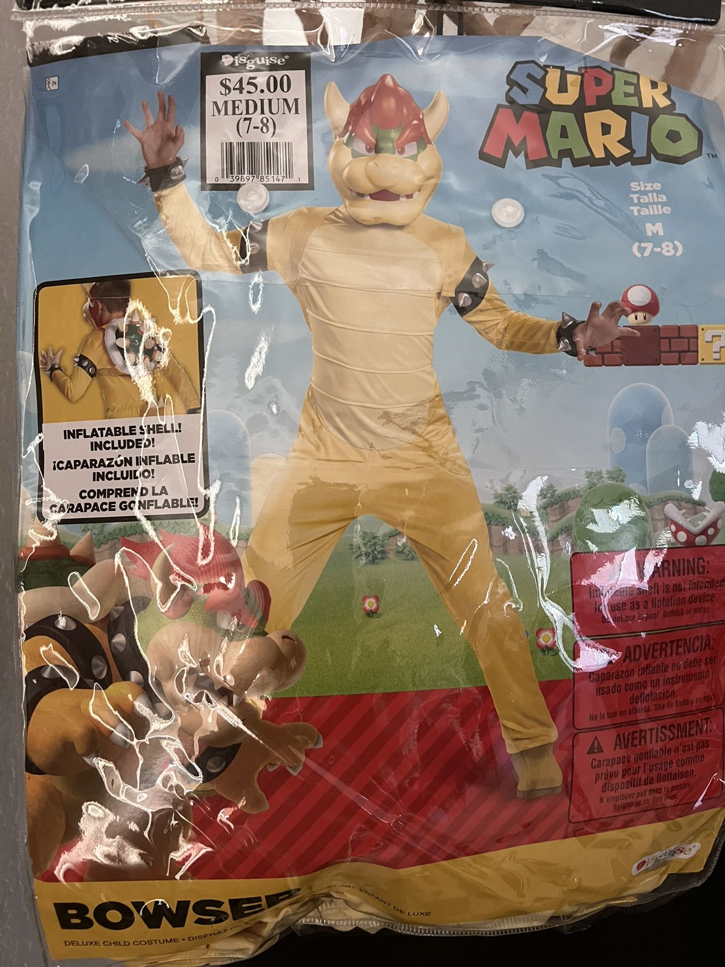 Super Nintendo Bowser Halloween Costume 