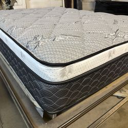 New Queen Pillow Top Mattress 