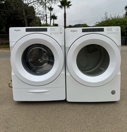 Whirlpool washer and gas dryer